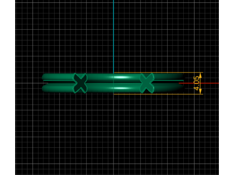 ALPHABET X RING 3D PRINTABLE MODEL Modèles 3D en vedette