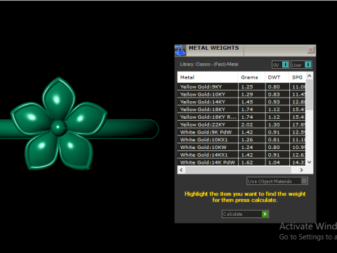 FLOWER RING ELEGANT 3D PRINTABLE MODEL FOR JEWELRY Modelo de impresión 3D