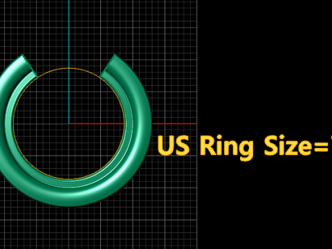 ALPHABET Y RING 3D PRINTABLE MODEL Modelo de impresión 3D