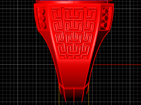 HIP HOP MENS FASHION RING 3D PRINTABLE MODEL 3D Принт Модель