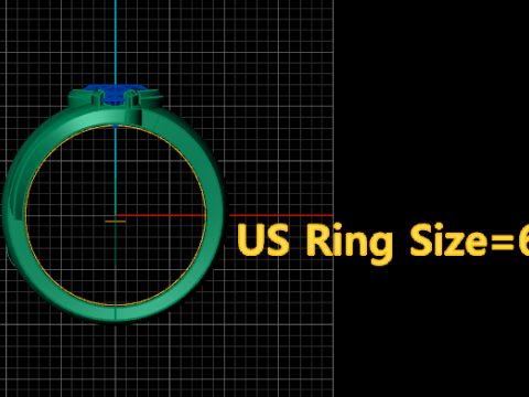 MENs FASHION RING 3D PRINTABLE MODEL Modelo de Impressão 3D