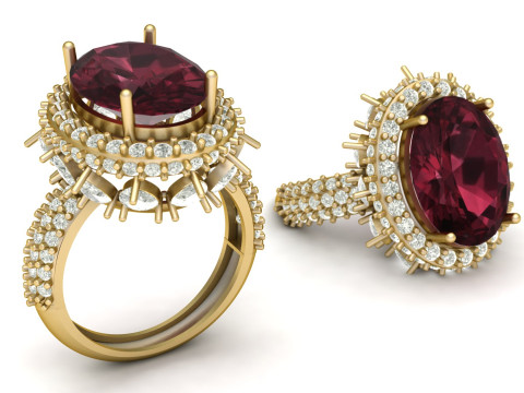 CINCIN HIP HOP UNTUK WANITA MODEL PRINTABLE 3D Model Cetak 3D