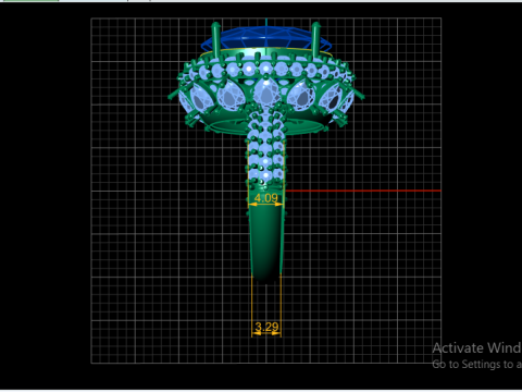 CINCIN HIP HOP UNTUK WANITA MODEL PRINTABLE 3D Model Cetak 3D