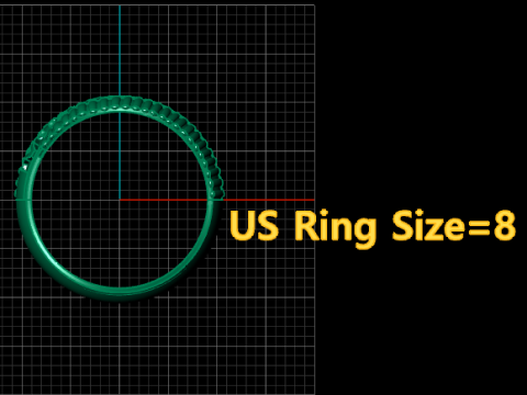 STYLISH ALPHABET NAMES RING FOR WOMEN 3D PRINTABLE MODEL 3D Baskı Modeli