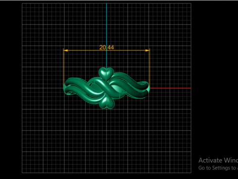 STYLISH PROPOSAL HEART RING 3D PRINTABLE MODEL 3D Print Model