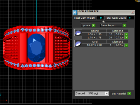 HIP HOP MENS FASHION RING 3D PRINTABLE MODEL 3D प्रिंट मॉडल
