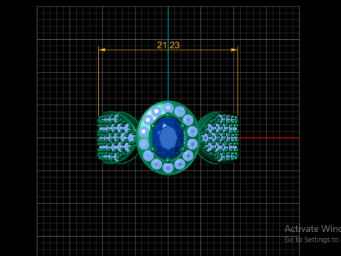 ENGAGEMENT RINGS 3D PRINTABLE MODEL 3D Print Model