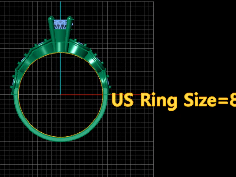 SOLITAIRE DIMOND RING FOR WOMEN 3D PRINTABLE MODEL 3D Print Model