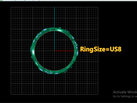 LUXURY FILIGIREE RING 3D PRINTABLE MODEL Model Cetak 3D