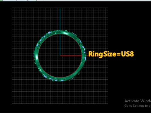 LUXURY FILIGIREE RING 3D PRINTABLE MODEL 3D Print Model