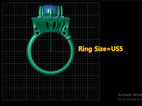 शाश्वत प्रेम के लिए सगाई की अंगूठी का शानदार 3डी प्रिंट करने योग्य मॉडल 3D प्रिंट मॉडल
