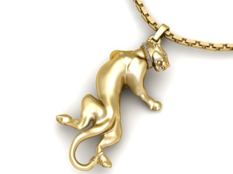 TIGER LOCKET FOR MEN 3D PRINTABLEMODEL 3D Print Model