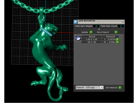 TIGER LOCKET FOR MEN 3D PRINTABLEMODEL 3D Print Model