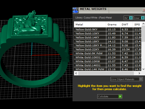 MENS FASHION RING FOR 3D PRINTABLE MODEL Modèles 3D en vedette