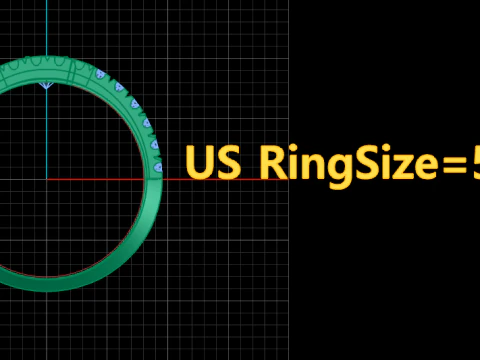 SOLITAIRE DIMOND RING 3D PRINTABLE MODEL 3D Print Model