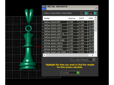 KING CHESS LOCKET 3D PRINTABLE MODEL 3D 打印模型