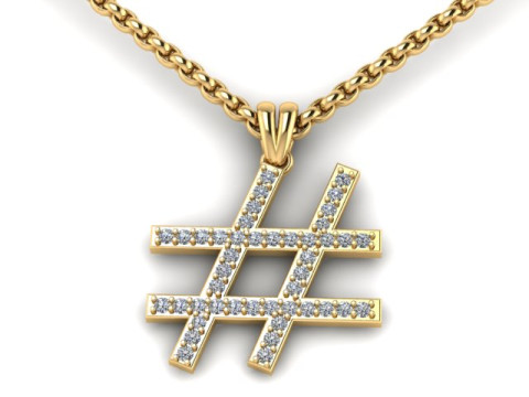 SYMBOL PENDANT 3D PRINTABLE MODEL 3D Print Model