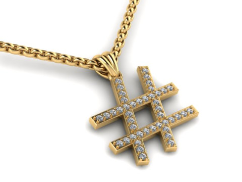 SYMBOL PENDANT 3D PRINTABLE MODEL 3D-printmodel