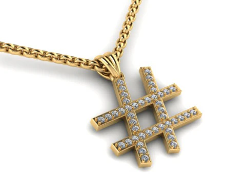 SYMBOL PENDANT 3D PRINTABLE MODEL 3D Print Model