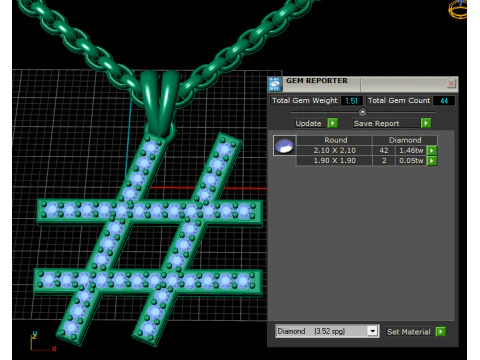 SYMBOL PENDANT 3D PRINTABLE MODEL 3D Print Model