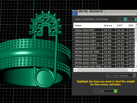 SAFETY PIN FOR WOMEN RING 3D PRINTABLE MODEL 3D Print Model