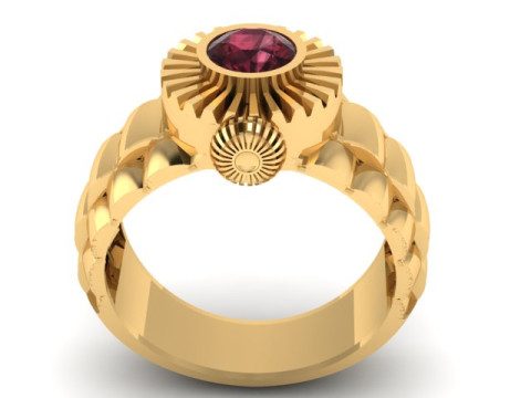 Rado watch ring for men 3d pritable model 3D Принт Модель