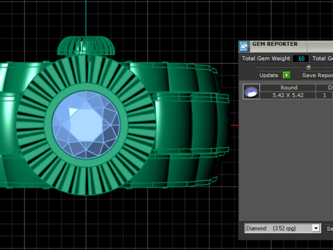 Rado watch ring for men 3d pritable model 3D Print Model