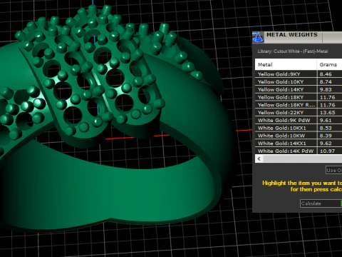LUXURY ENGAGEMENT DIMOND RING 3D PRINTABLE MODEL 3D Print Model