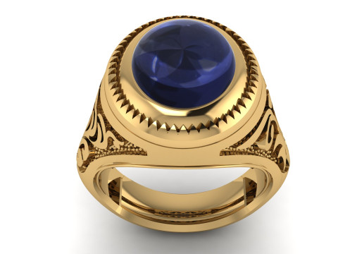 TURKISH MEN FASHION RING 3D PRINTABLE MODEL 3D Print Model