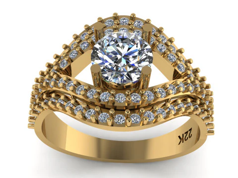 3D МОДЕЛЬ ОБРУЧКИ В 3D МОДЕЛІ ДЛЯ ДРУКУ CULTS 3D Принт Модель