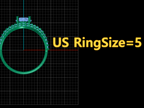 WEDDING RING 3D MODEL IN CULTS 3D PRINTABLE MODEL Model do druku 3D