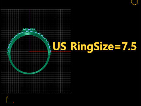 FILIGREE WEDDING DIMOND RING 3D PRINTABLE MODEL Modèles 3D en vedette