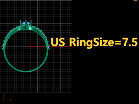 SOLITAIRE DIMOND RING FOR WOMEN FASHION 3D PRINTABLE MODEL 3D Print Model