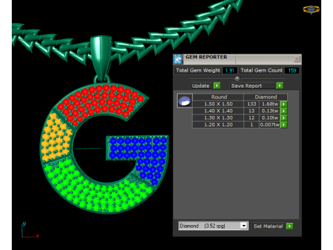 Google icon Pendant 3d printable Model 3D प्रिंट मॉडल