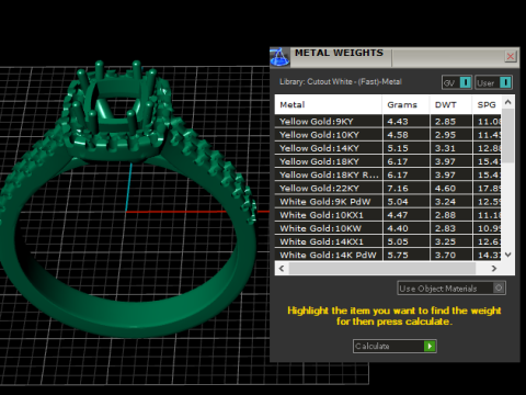 SOLITAIRE ENGAGEMENT WITH CUT DIAMOND RING 3D PRINTABLE MODEL 3D Print Model
