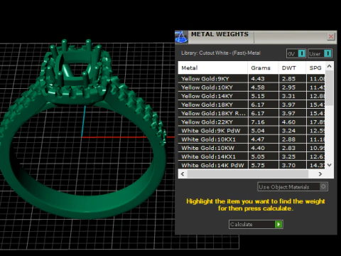SOLITAIRE ENGAGEMENT WITH CUT DIAMOND RING 3D PRINTABLE MODEL 3D Print Model