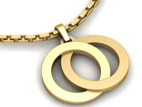 男性と女性のためのファッションペンダント 3D 印刷可能モデル 3Dプリントモデル