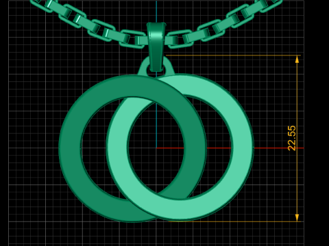 FASHION PENDANT FOR MEN AND WOMEN 3D PRINTABLE MODEL 3D 프린트 모델