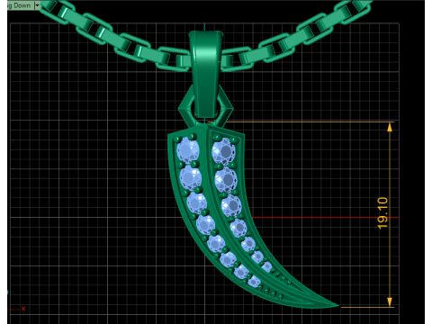 AMULETS MENS PENDANT 3D PRINTABLE MODEL 3D printmodel