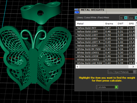 Fashion Butterfly Women Earrings 3d Printable Model 3D-Druckmodell
