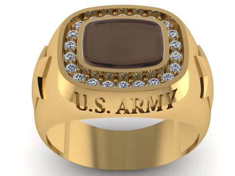 米軍リング 3D 印刷可能モデル 3Dプリントモデル