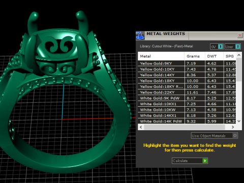 LUXURY MEN FASHION DIMOND RING 3D PRINTABLE MODEL Modello di stampa 3D