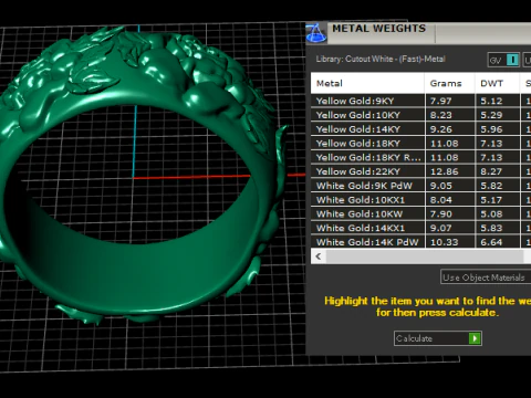 STYLISH FASHION MEN RING 3D PRINTABLE MODEL 3D Print Model