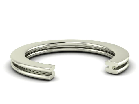 APHABET H RING 3D PRINTABLE MODEL 3D Print Model