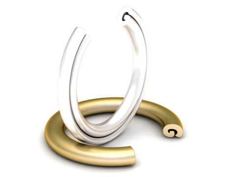 ALPHABET G RING 3D PRINTABLE MODEL 3D Print Model