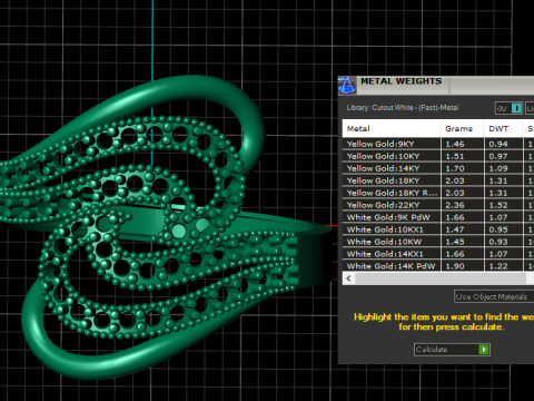 STYLISH DIMOND RING FOR WOMEN FASHION 3D PRINTABLE MODEL 3D Print Model