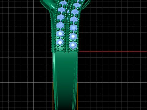 LUXURY DIMOND RING FOR WOMEN FASHION 3D PRINTABLE MODEL 3Dプリントモデル