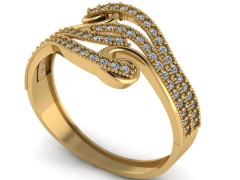 ENGAGEMENT DIMOND RING 3D PRINTABLE MODEL Model do druku 3D