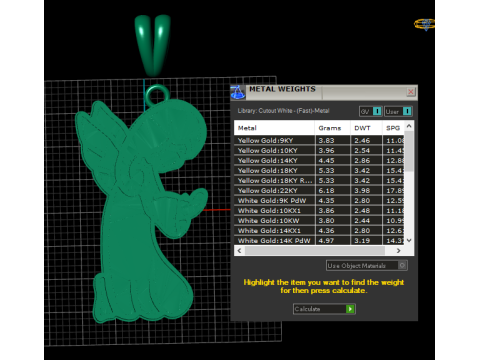 ANGEL PENDANT 3D PRINTABLE MODEL Modelo de Impressão 3D