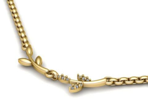 WEDDING WEAR DIAMOND PENDANT 3D PRINTABLE MODEL 3D Print Model